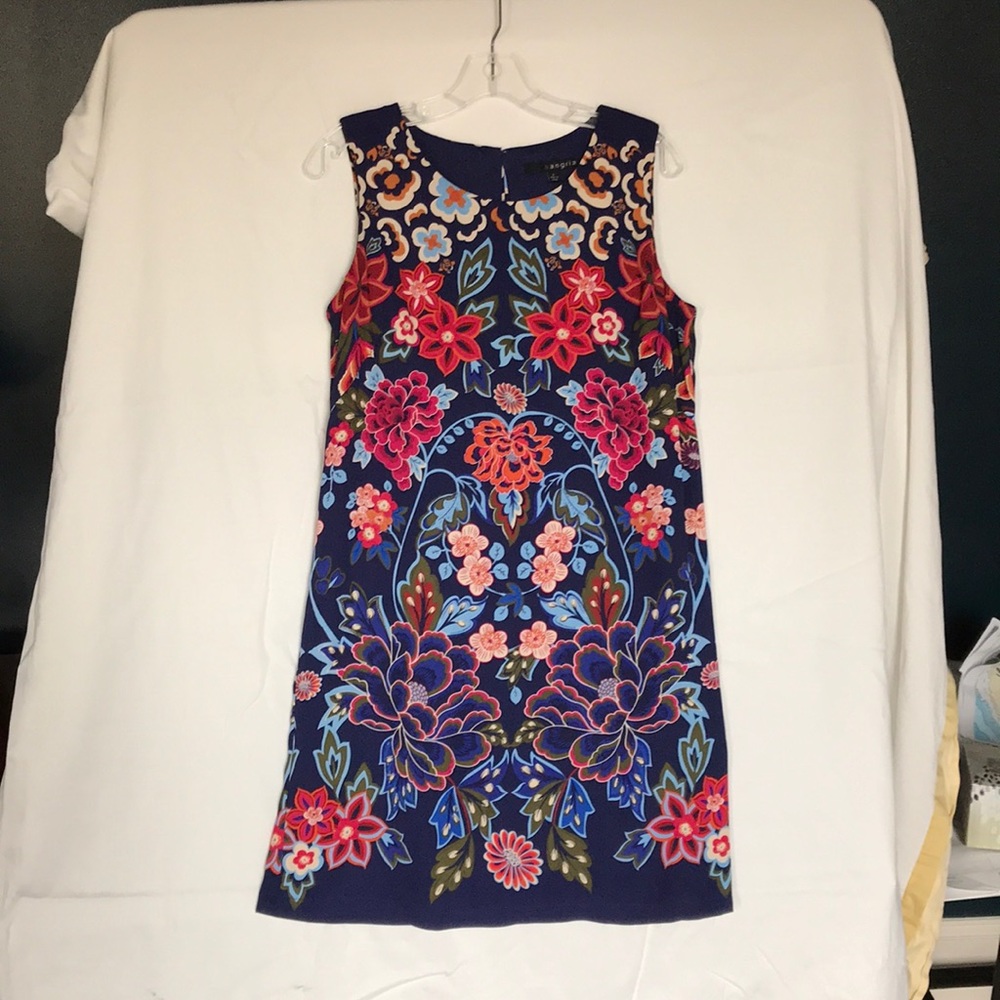 Colorful floral dress